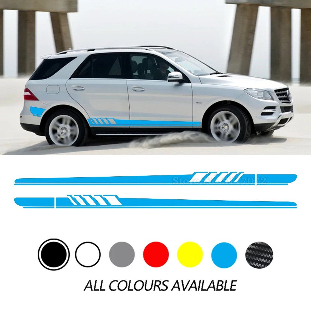 2 шт., наклейки на дверь и боковую юбку Mercedes Benz Gle Glk Ml Class W164 W166 Gle350 Gle400
2 шт., наклейки на дверь и боковую юбку Mercedes Benz Gle Glk Ml Class W164 W166 Gle350 Gle400