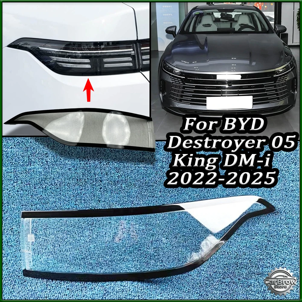 For BYD Destroyer 05 / King DM-i 2022 2023 2024 2025 Rear Outer Taillight Shell Tail Lamp Cover Replace The Original Lampshade
For BYD Destroyer 05 / King DM-i 2022 2023 2024 2025 Rear Outer Taillight Shell Tail Lamp Cover Replace The Original Lampshade