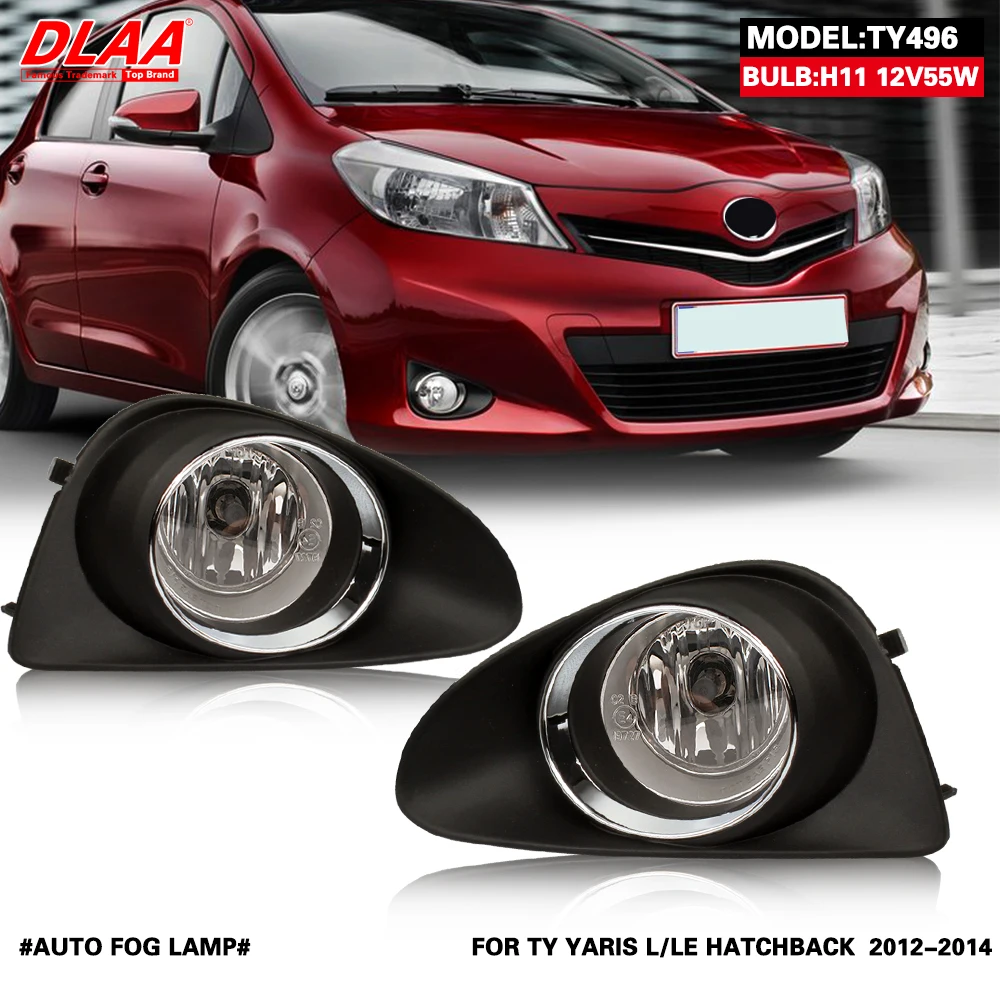 Front Bumper Fog Lamp Upgrade Kit FOR Toyota YARIS L LE HATCHBACK 2012 2013 2014 Version Additional Foglight Set Switch+Wiring
Front Bumper Fog Lamp Upgrade Kit FOR Toyota YARIS L LE HATCHBACK 2012 2013 2014 Version Additional Foglight Set Switch+Wiring