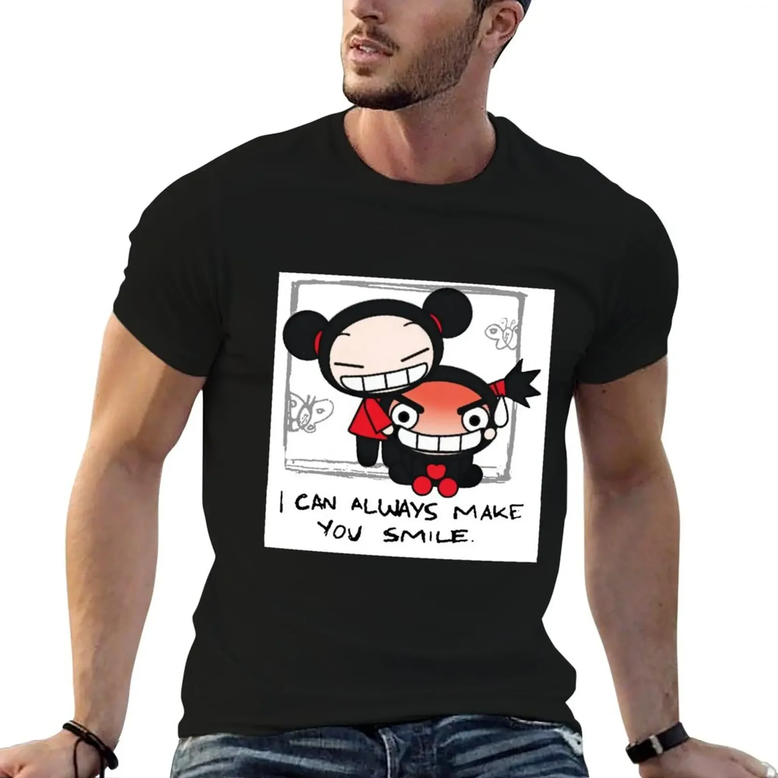 I Can Always Make You Smile meme - Pucca Funny Love T-Shirt anime shirt croswit shirt man Men's t shirts 
I Can Always Make You Smile meme - Pucca Funny Love T-Shirt anime shirt croswit shirt man Men's t shirts