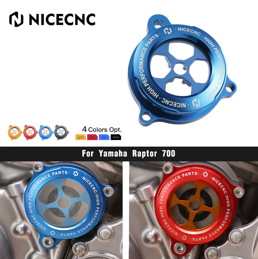 ATV Engine Oil Filter Cover for Yamaha Raptor 700 700R YFM700 YFM700R Aluminum Alloy CNC-machined
ATV Engine Oil Filter Cover for Yamaha Raptor 700 700R YFM700 YFM700R Aluminum Alloy CNC-machined