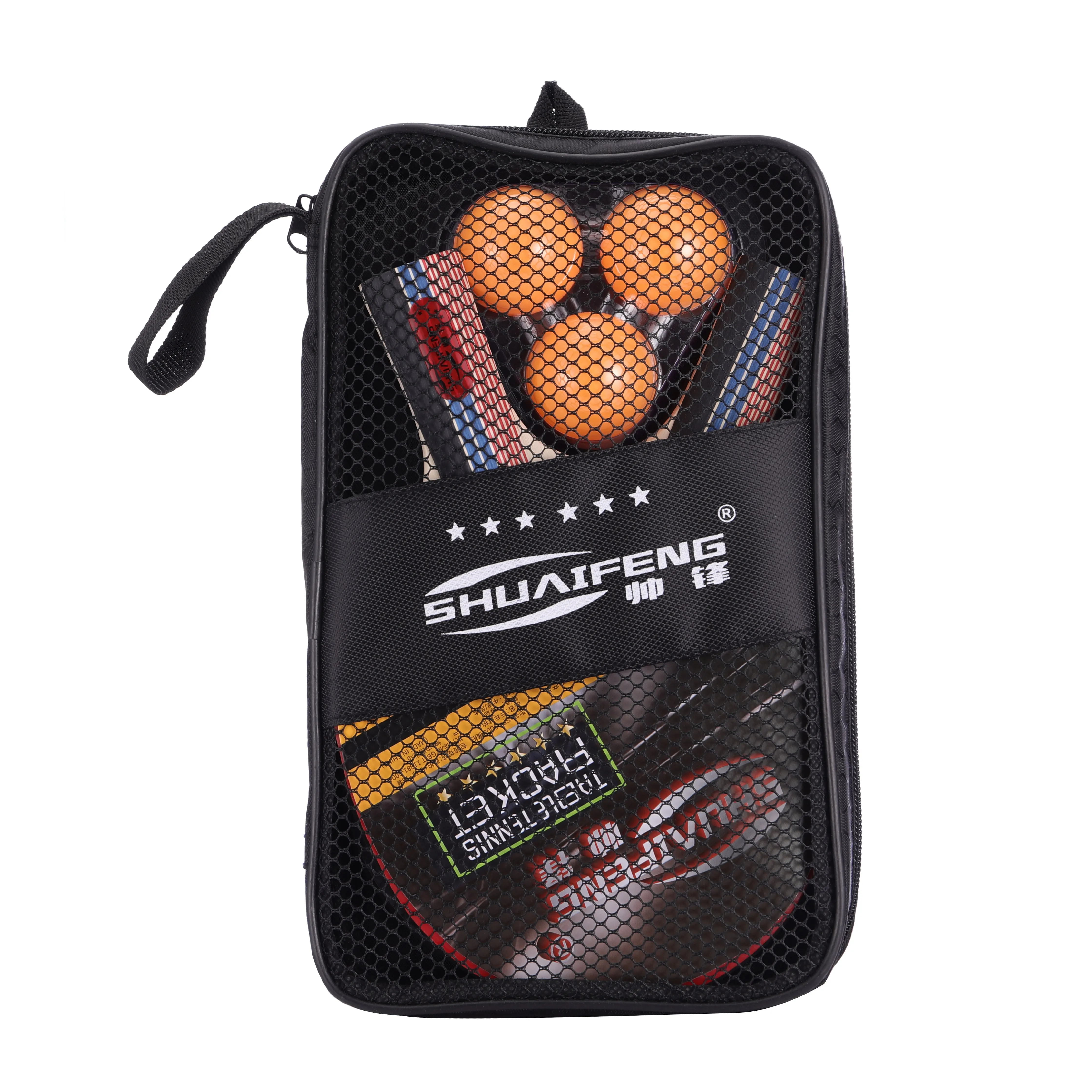 6-star table tennis racket, high elasticity double-sided inverted rubber, short handle set for matches, beginners and students
6-star table tennis racket, high elasticity double-sided inverted rubber, short handle set for matches, beginners and students