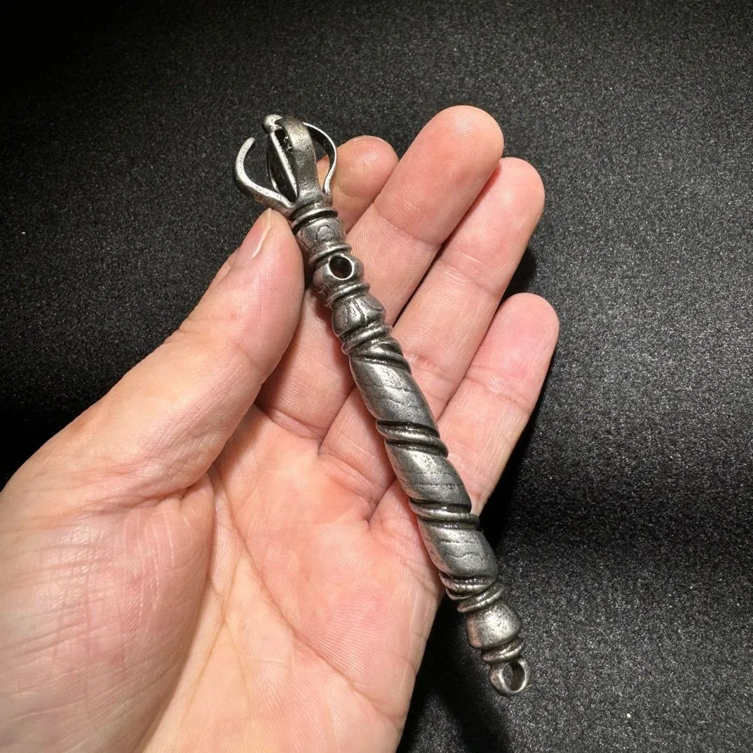 Nepal Tibetan Phurba Vajra Statue Cold Iron Handcarved Dorje Ritual Tool Amulet
Nepal Tibetan Phurba Vajra Statue Cold Iron Handcarved Dorje Ritual Tool Amulet