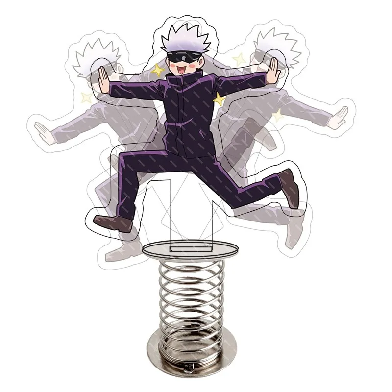 Новая акриловая фигурка-стенд для косплея по аниме Jujutsu Kaisen: Годжо Сатору, двусторонняя, прозрачная, настольное украшение
Новая акриловая фигурка-стенд для косплея по аниме Jujutsu Kaisen: Годжо Сатору, двусторонняя, прозрачная, настольное украшение