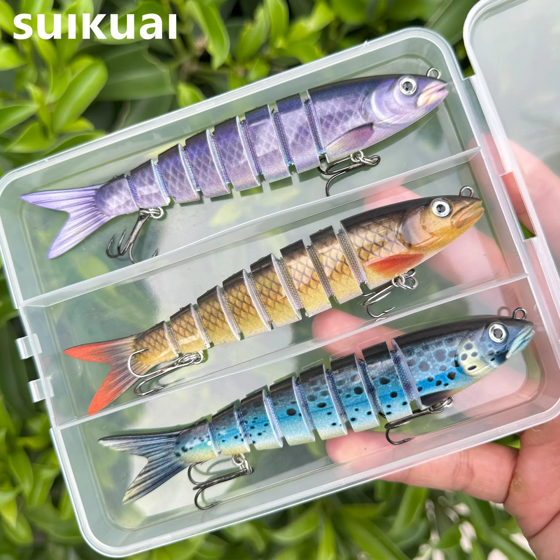 8 Segment Minnow Pencil Hard Bait Set Hot Sale Multi Jointed Bionic Realistic Fishing Lure Freshwater Saltwater Tackle
8 Segment Minnow Pencil Hard Bait Set Hot Sale Multi Jointed Bionic Realistic Fishing Lure Freshwater Saltwater Tackle