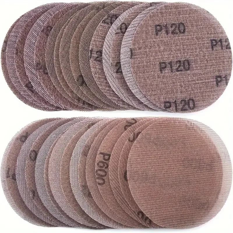 30Pcs 5inch Hook & Loop Abrasive Dust Free Grid Sanding Paper 125mm Mesh Sanding Discs Anti-Blocking Grinding Sandpaper for Car
30Pcs 5inch Hook & Loop Abrasive Dust Free Grid Sanding Paper 125mm Mesh Sanding Discs Anti-Blocking Grinding Sandpaper for Car