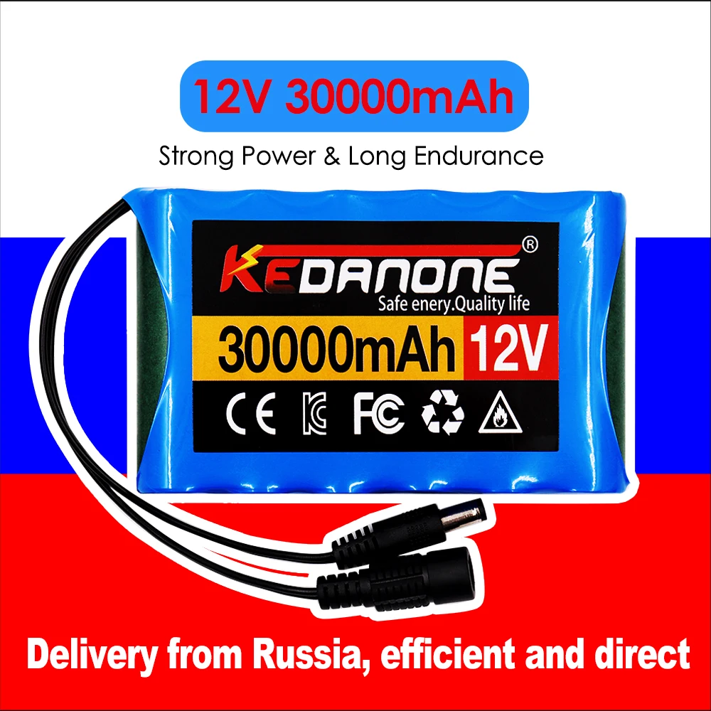 Оригинальная Аккумуляторная литий-ионная батарея 18650 3S2P 12 В 30000 мАч DC 12,6 в 30 Ач
Оригинальная Аккумуляторная литий-ионная батарея 18650 3S2P 12 В 30000 мАч DC 12,6 в 30 Ач