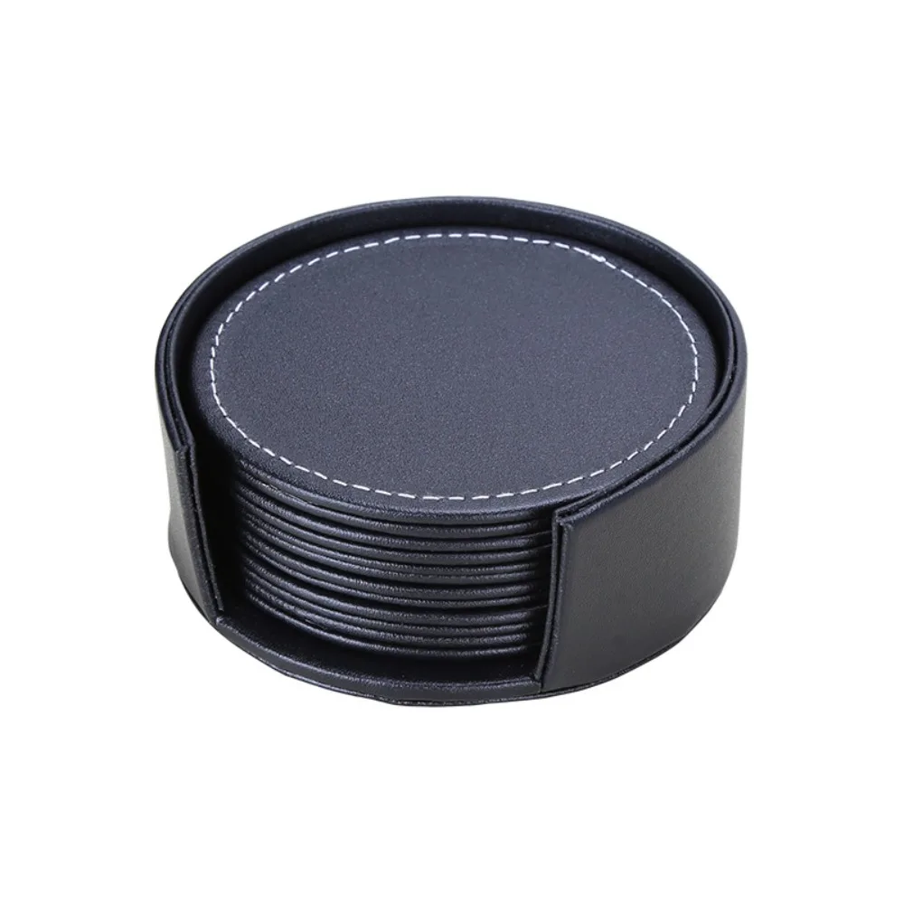 6Pcs Heat-resistant Leather Coaster Non-slip Luxury Tea/Coffee Cup Pad Reusable Business Tableware Pads Afternoon Tea Mug
6Pcs Heat-resistant Leather Coaster Non-slip Luxury Tea/Coffee Cup Pad Reusable Business Tableware Pads Afternoon Tea Mug