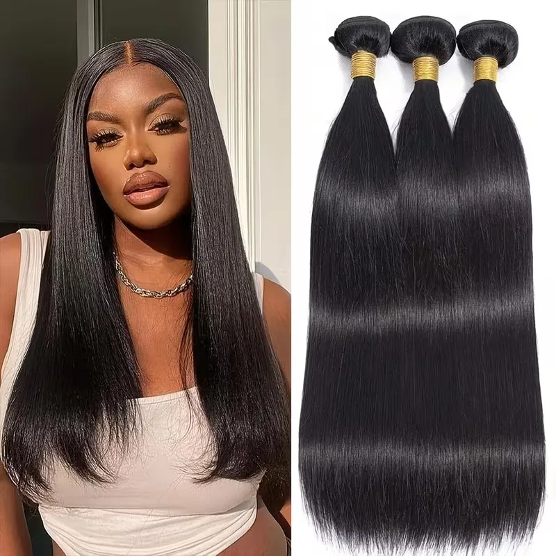 Натуральные прямые волосы 100% необработанные, 14-30 дюймов, бразильские, натуральный черный цвет, 1/3/4 пучка, двойное плетение
Натуральные прямые волосы 100% необработанные, 14-30 дюймов, бразильские, натуральный черный цвет, 1/3/4 пучка, двойное плетение