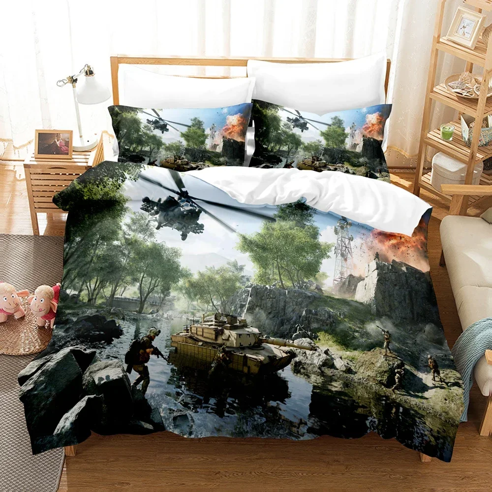 3D Printed Battlefield Bedding Set Single Twin Double Queen King Cal King Size Bed Linen Set
3D Printed Battlefield Bedding Set Single Twin Double Queen King Cal King Size Bed Linen Set