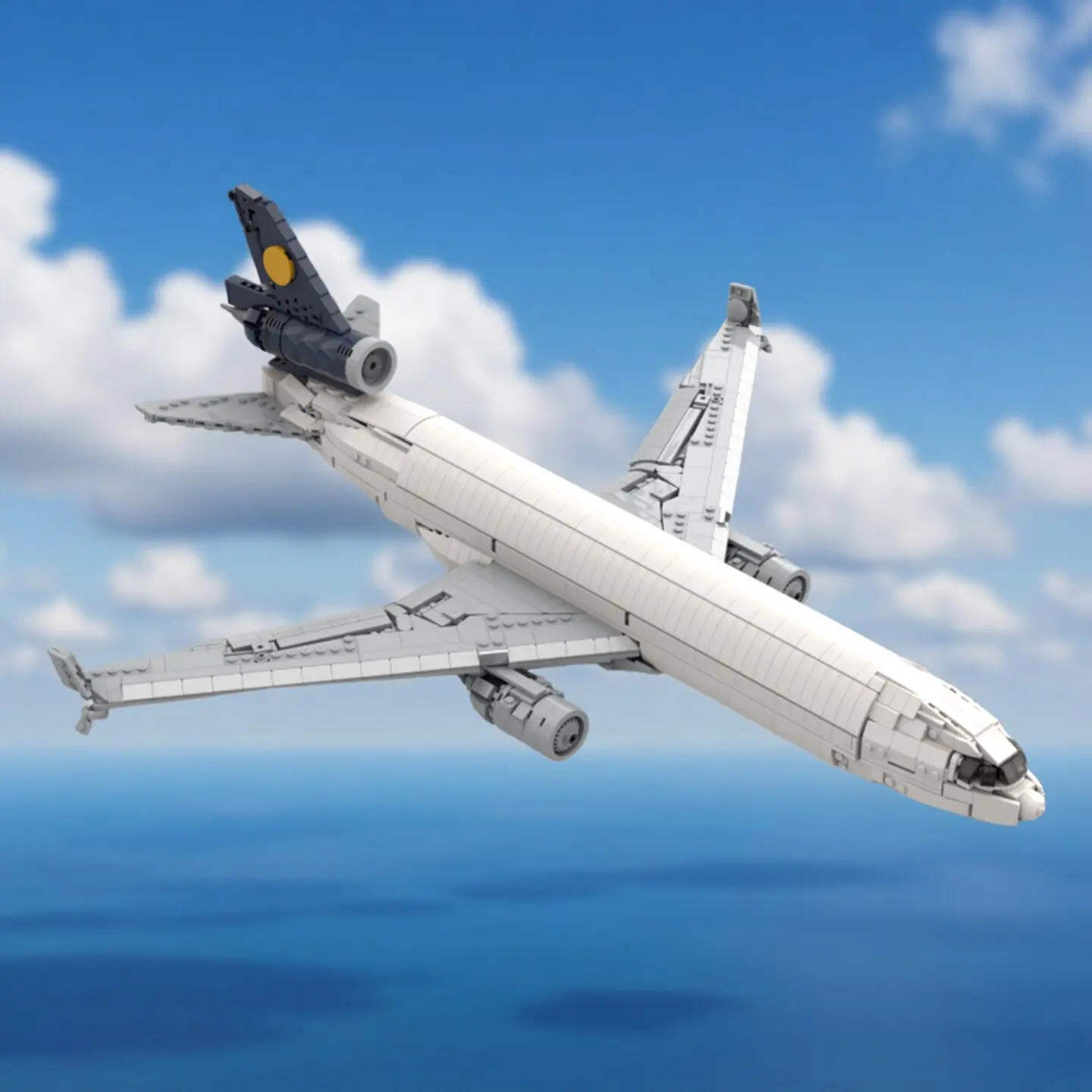 1836pcs MOC Air 10 Creator Expert Lufthansa Cargo MD 10 Model Building Blocks Cargo Aircraft Model Technology Kids Fans Toys
1836pcs MOC Air 10 Creator Expert Lufthansa Cargo MD 10 Model Building Blocks Cargo Aircraft Model Technology Kids Fans Toys