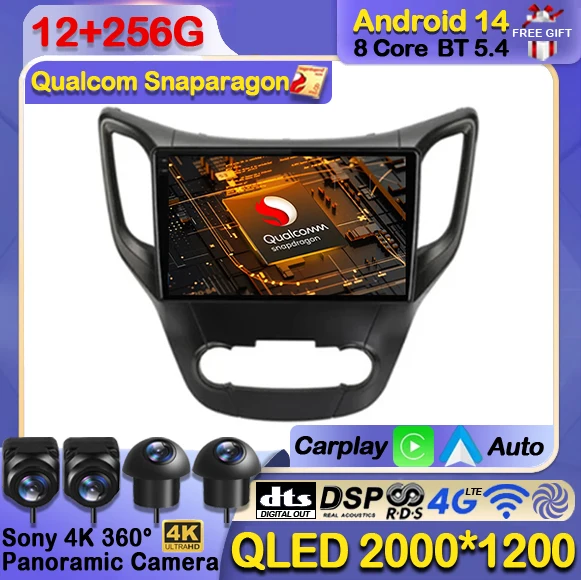 Android 14 Wireless Carplay Auto For Changan CS35 2013 - 2017 Car Radio Multimedia Video Player Navigation GPS 4G LTE 5G WIFI BT
Android 14 Wireless Carplay Auto For Changan CS35 2013 - 2017 Car Radio Multimedia Video Player Navigation GPS 4G LTE 5G WIFI BT