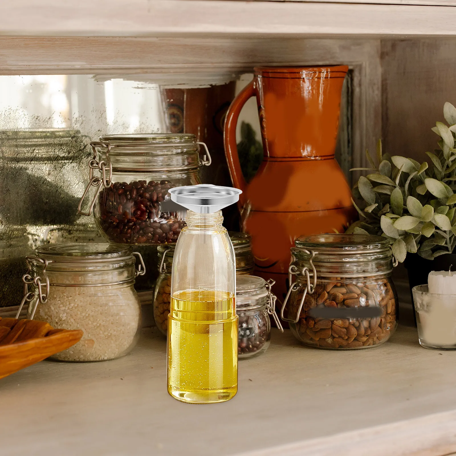 Stainless Steel Funnel Small Mini Kitchen Tool For Filling Bottles Oil Wine Essential Liquid Transfer Cooking Funnel Metal
Stainless Steel Funnel Small Mini Kitchen Tool For Filling Bottles Oil Wine Essential Liquid Transfer Cooking Funnel Metal