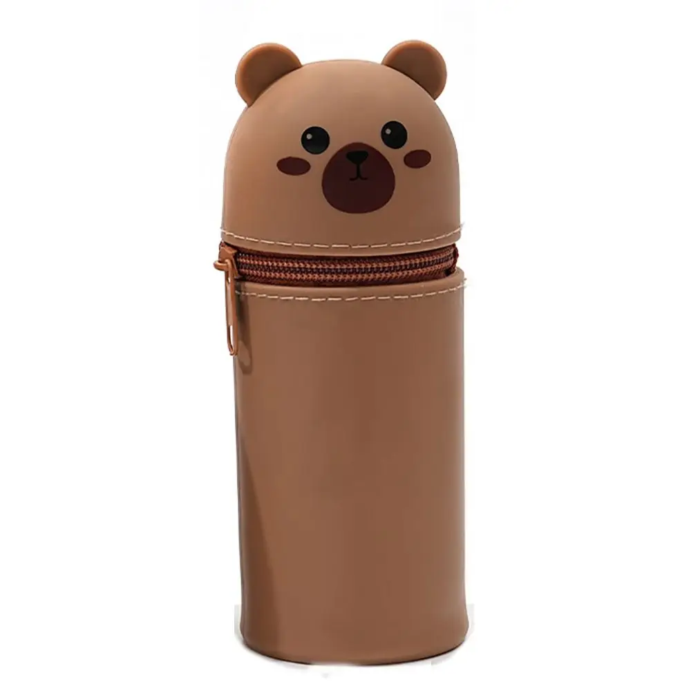 New Silicone Silicone Pencil Case Cartoon Desk Organizer Stationery Storage Bag With Zipper Stationery Animal Shape Pen Pouch
New Silicone Silicone Pencil Case Cartoon Desk Organizer Stationery Storage Bag With Zipper Stationery Animal Shape Pen Pouch