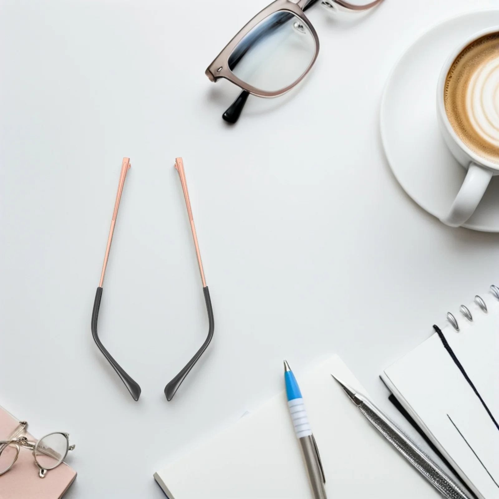 1Pair Metal Glasses Arms Replacement Universal Eyeglass Legs Frame Temple for Spectacle Repair Durable Comfortable Fit Black
1Pair Metal Glasses Arms Replacement Universal Eyeglass Legs Frame Temple for Spectacle Repair Durable Comfortable Fit Black