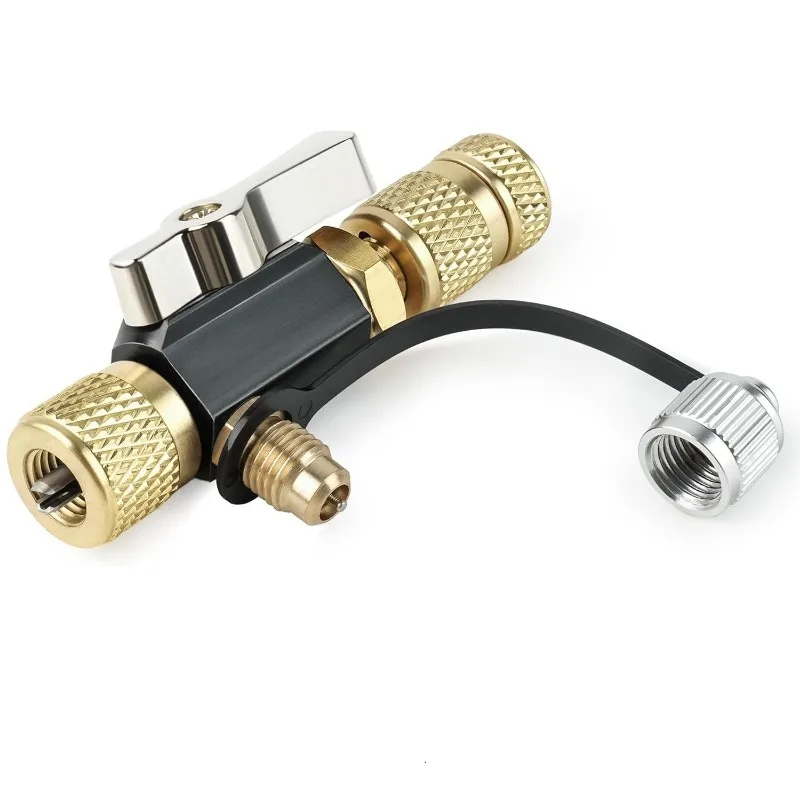 Новый инструмент для снятия сердечника клапана для ремонта автомобилей переменного тока R134a R12 R1234yf, двухпортовый 1/4 дюйма, 5/16 дюйма, комплект для восстановления хладагента HVAC
Новый инструмент для снятия сердечника клапана для ремонта автомобилей переменного тока R134a R12 R1234yf, двухпортовый 1/4 дюйма, 5/16 дюйма, комплект для восстановления хладагента HVAC