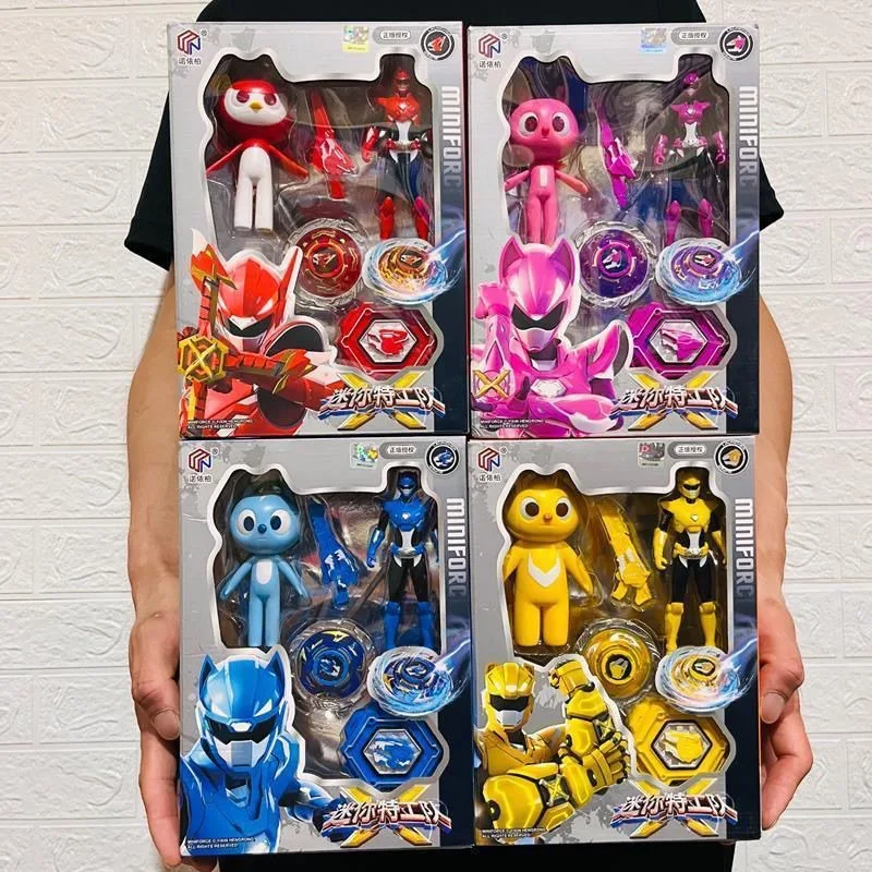 New Authentic Mini Children'S Secret Service Team Mini Force Max Lucy Top Pulling Wire Rotating Boys' Battle Children'S Toy Gift
New Authentic Mini Children'S Secret Service Team Mini Force Max Lucy Top Pulling Wire Rotating Boys' Battle Children'S Toy Gift