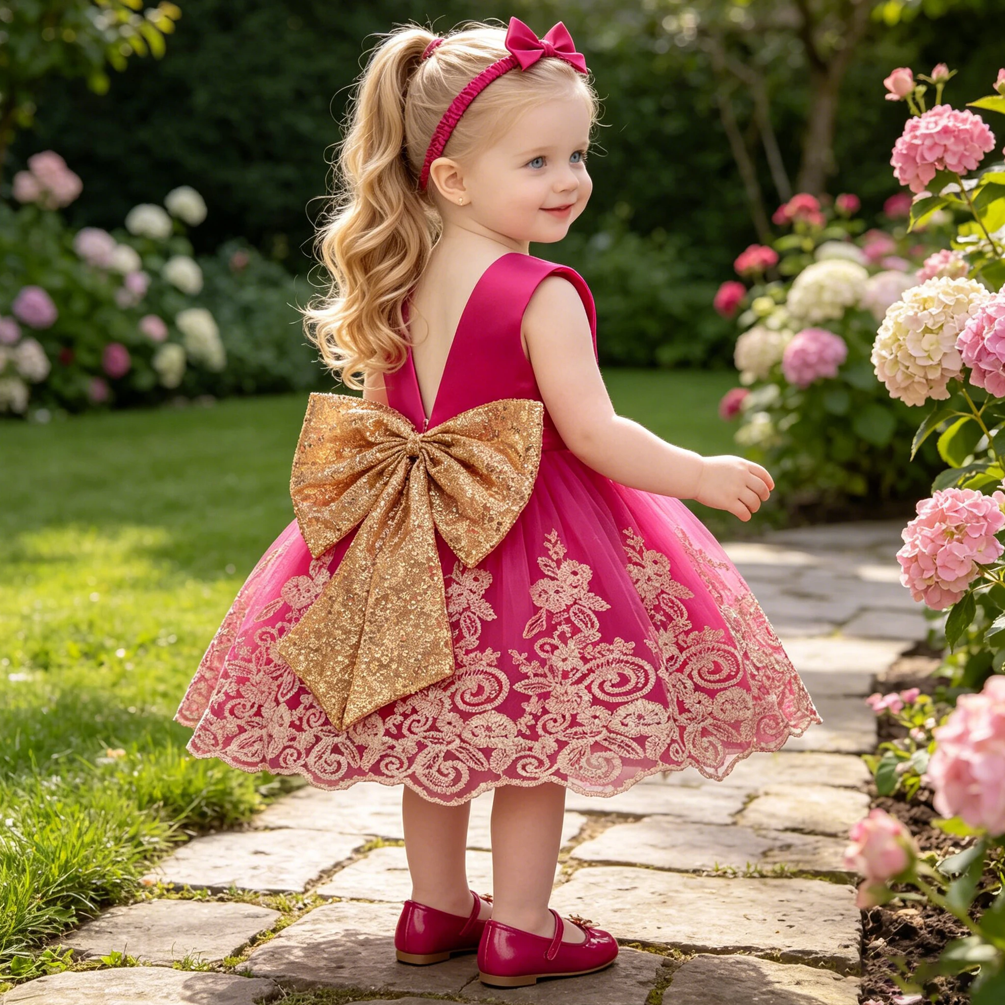 Toddler Bow Party Baby Girls Dress Elegant Tulle 1st Birthday Princess Prom Dresses Girl Formal Wedding Bridesmaids Kids Clothes
Toddler Bow Party Baby Girls Dress Elegant Tulle 1st Birthday Princess Prom Dresses Girl Formal Wedding Bridesmaids Kids Clothes