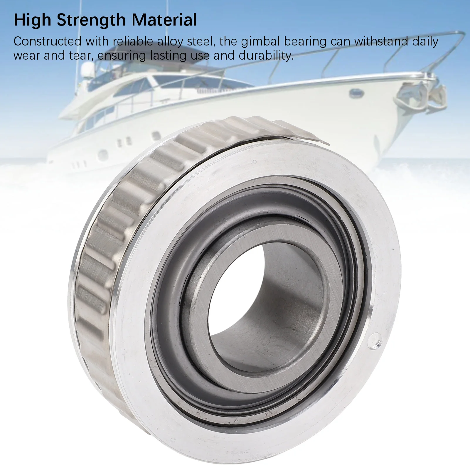 Marine Gimbal Bearing 30 60794A4 Stable Performance Alloy Steel Strong Structure Replacement for OMC Cobra Marine Gimbal Bearing
Marine Gimbal Bearing 30 60794A4 Stable Performance Alloy Steel Strong Structure Replacement for OMC Cobra Marine Gimbal Bearing