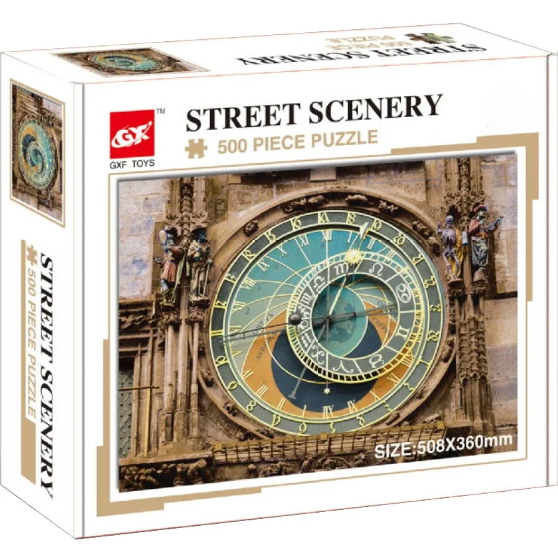 Пазл бумажный с астрономическими часами, 36*50,8 см, 500 шт.
Пазл бумажный с астрономическими часами, 36*50,8 см, 500 шт.