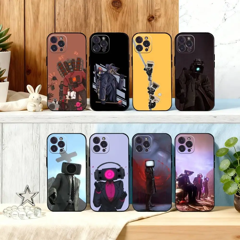 S-Skibidi T-Toilet ANIME Phone Case For iPhone17,16,15,14,13,12Plus,Pro Max,XS,5G Soft Silicone Black Cover
S-Skibidi T-Toilet ANIME Phone Case For iPhone17,16,15,14,13,12Plus,Pro Max,XS,5G Soft Silicone Black Cover