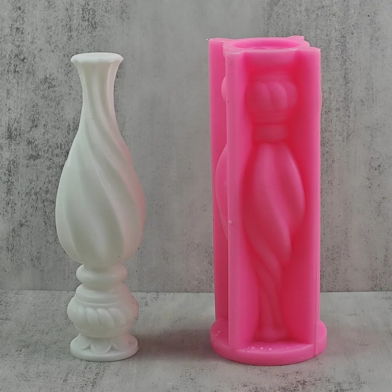 21cm DIY Roman Column Candle Silicone Mold Nordic Spiral Column Candle Silicone Mold Concrete Gypsum Resin Silicone Mold
21cm DIY Roman Column Candle Silicone Mold Nordic Spiral Column Candle Silicone Mold Concrete Gypsum Resin Silicone Mold