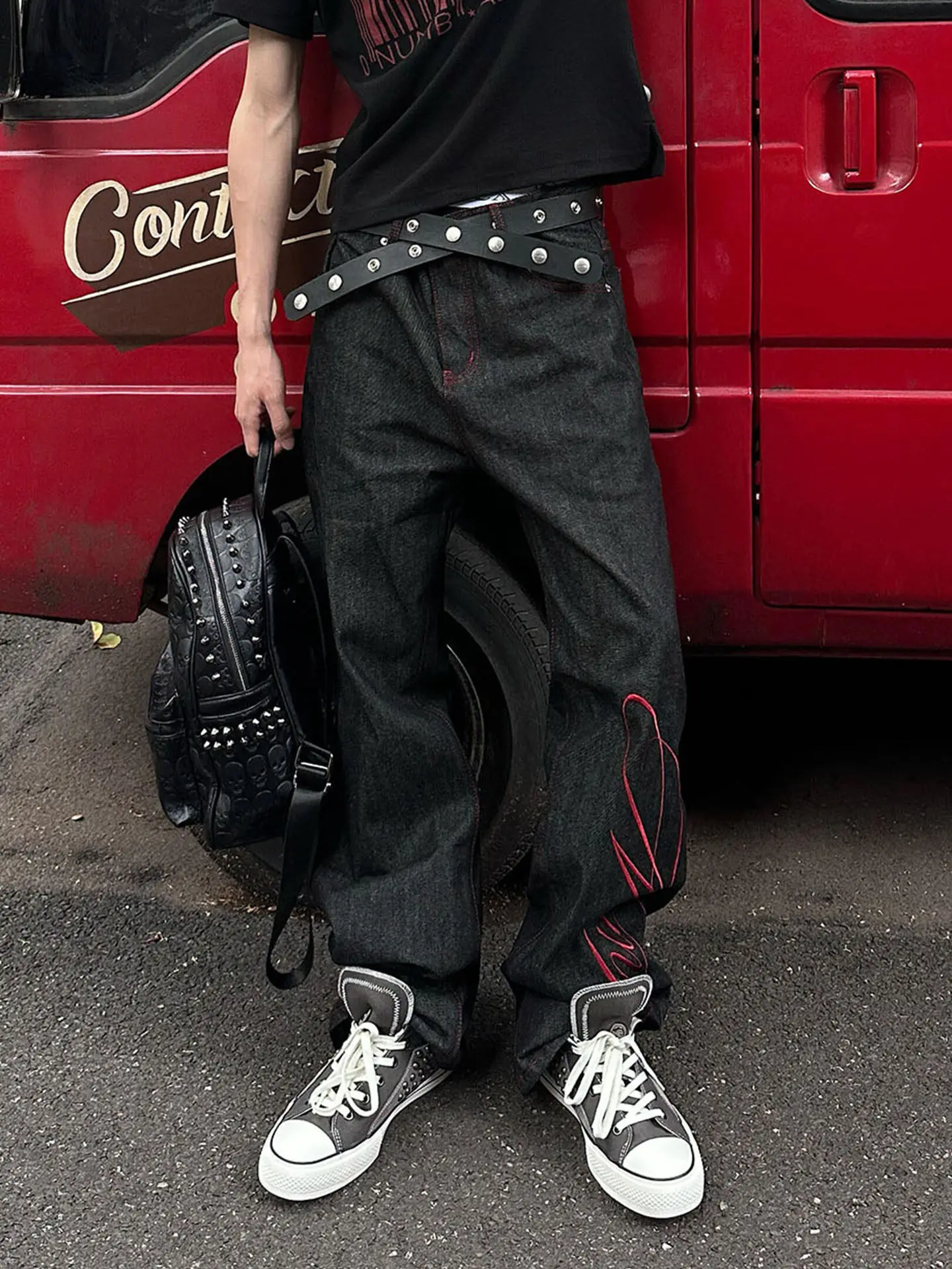 Retro American High Street Washed Original Jeans Embroidered Straight Leg Casual Pants Men's Loose Wide Leg Jeans
Retro American High Street Washed Original Jeans Embroidered Straight Leg Casual Pants Men's Loose Wide Leg Jeans
