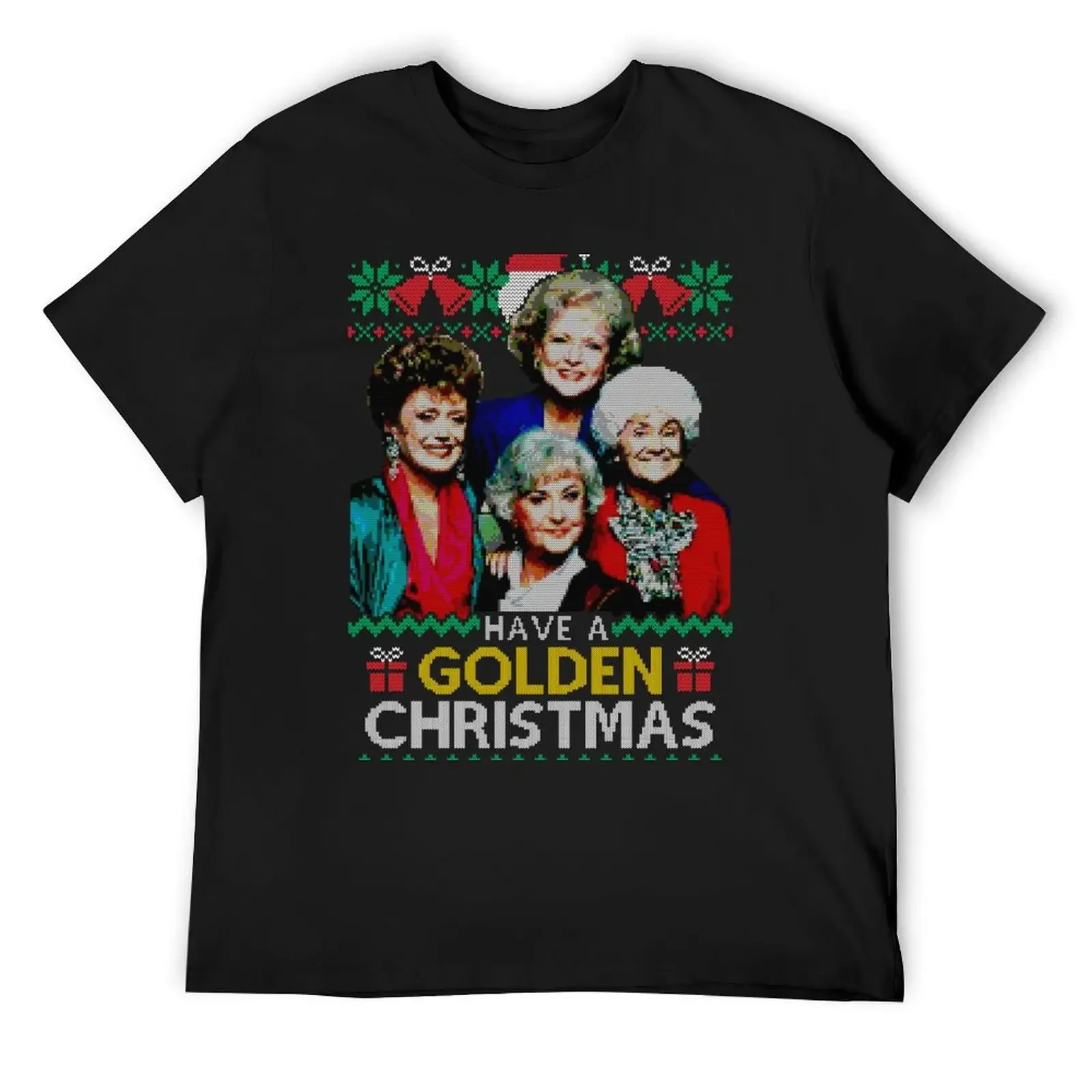 Golden Christmas T-Shirt man t shirt luxury clothing labubu baggy shirts men tshirt
Golden Christmas T-Shirt man t shirt luxury clothing labubu baggy shirts men tshirt