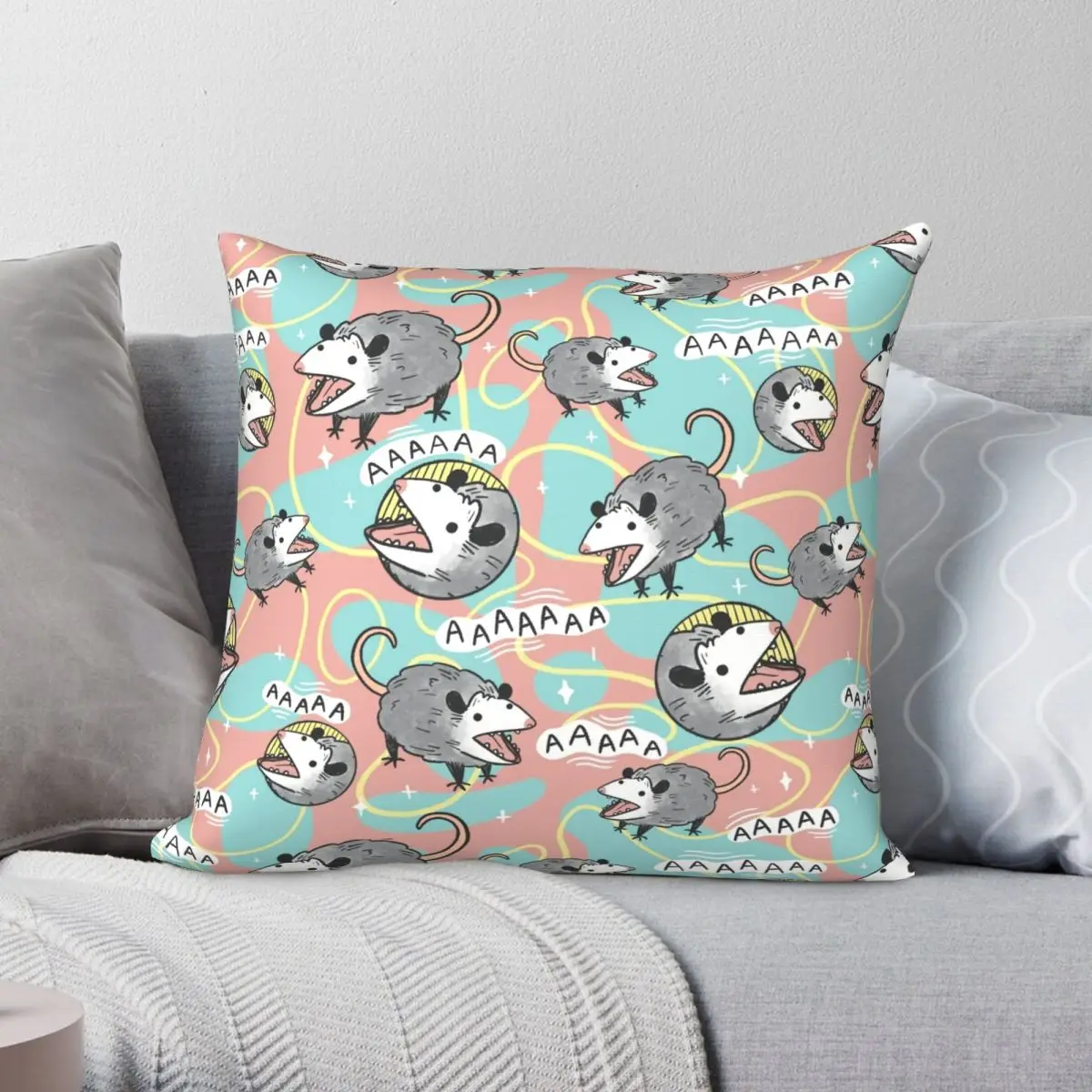 Opossum Screm Pillowcase Polyester Linen Velvet Printed Zip Decor Pillow Case Home Cushion Case
Opossum Screm Pillowcase Polyester Linen Velvet Printed Zip Decor Pillow Case Home Cushion Case