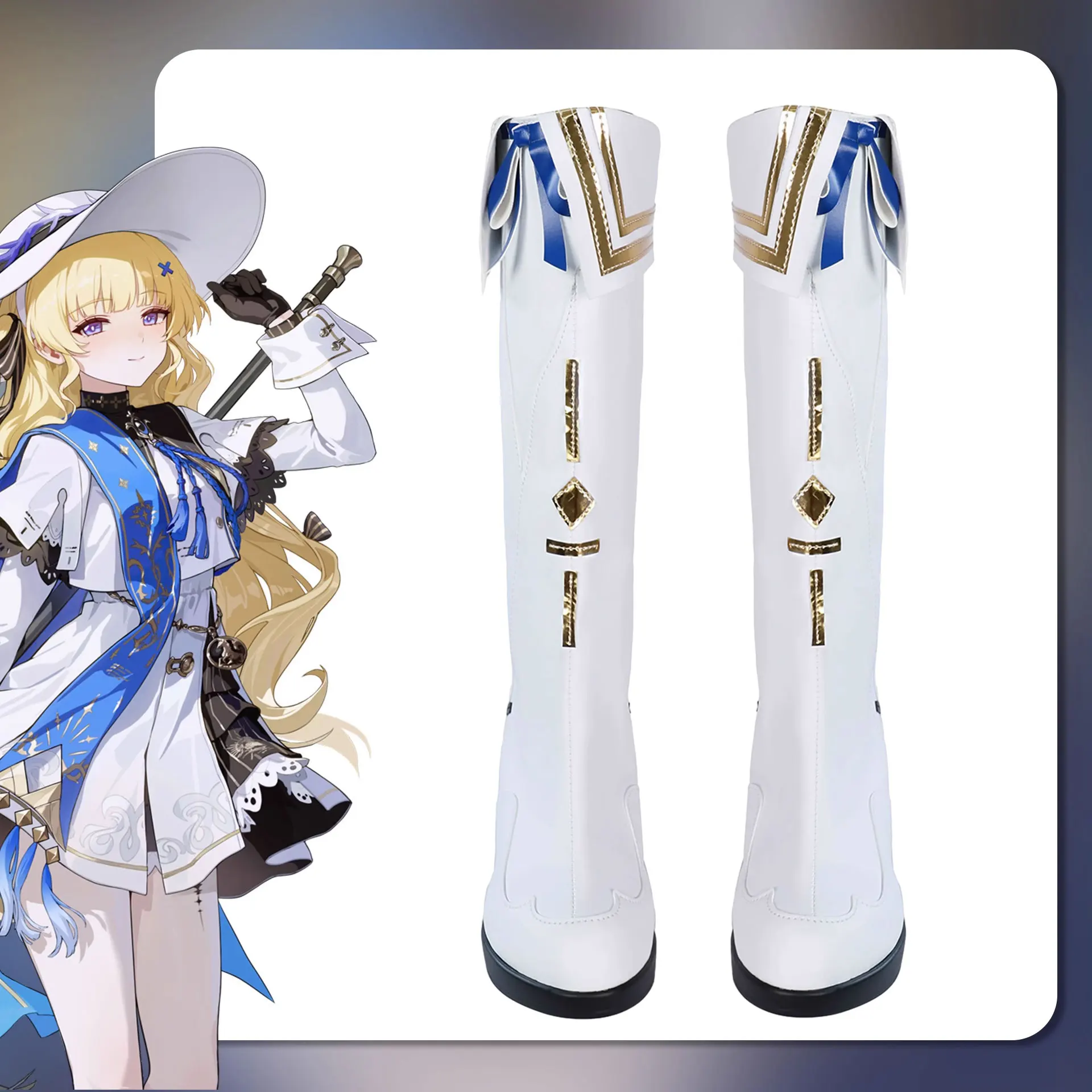 Wuthering Waves Фиби Обувь для косплея Аниме Китайский стиль Хэллоуин Игра
Wuthering Waves Фиби Обувь для косплея Аниме Китайский стиль Хэллоуин Игра