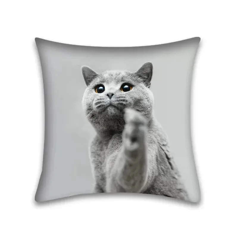 Funny Cat Cushion Cover 3D Print Animal Pillow Case Cute Pet Throw Pillow Cover for Sofa Living Room Home Decor Car 40x40 1 Pc
Funny Cat Cushion Cover 3D Print Animal Pillow Case Cute Pet Throw Pillow Cover for Sofa Living Room Home Decor Car 40x40 1 Pc