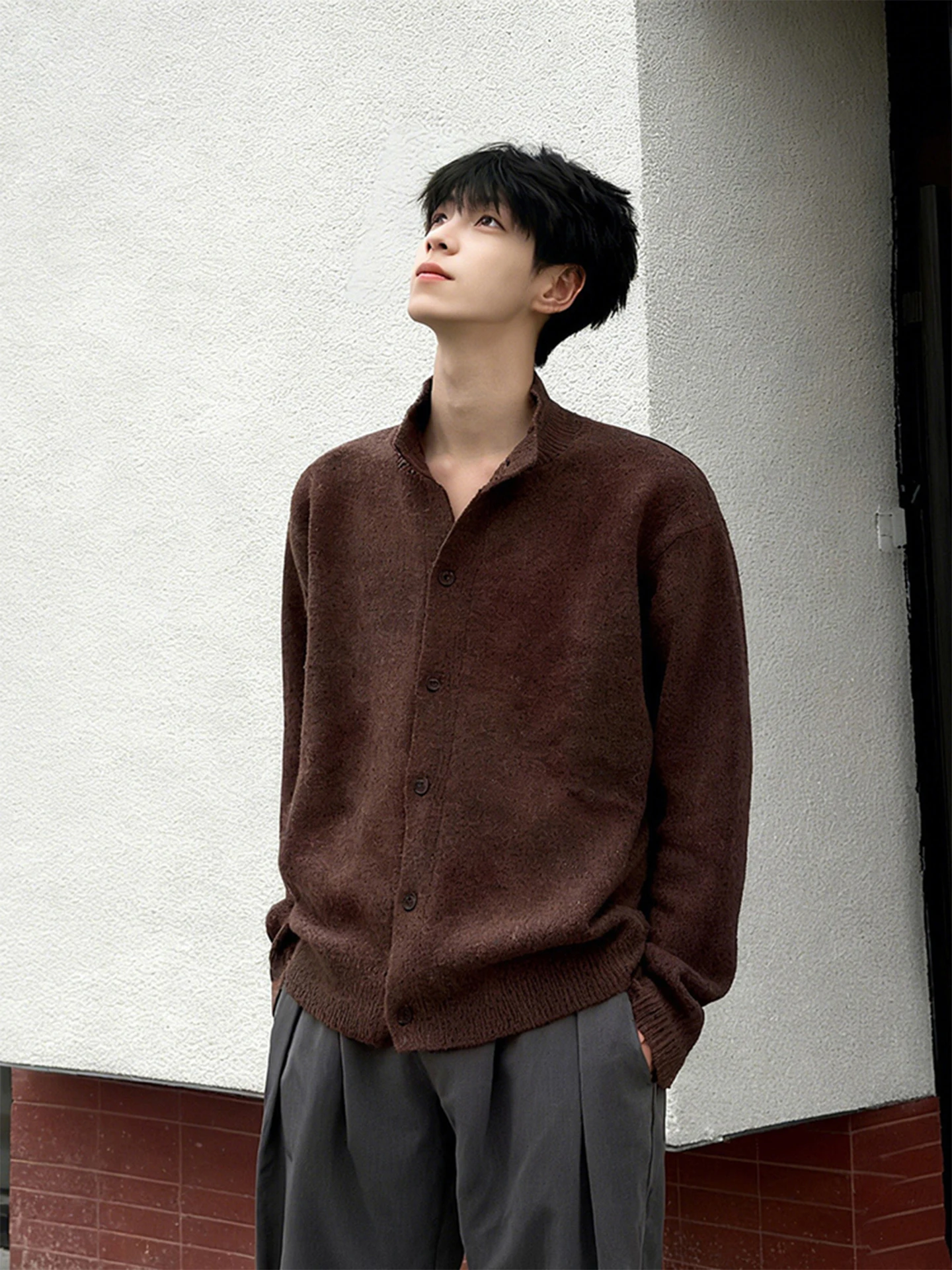 Loose Fit Men's Knitted Sweater f High Collar Wool Blend Casual Sle Vintage Knitwear Comfortable Relaxing Sensation
Loose Fit Men's Knitted Sweater f High Collar Wool Blend Casual Sle Vintage Knitwear Comfortable Relaxing Sensation