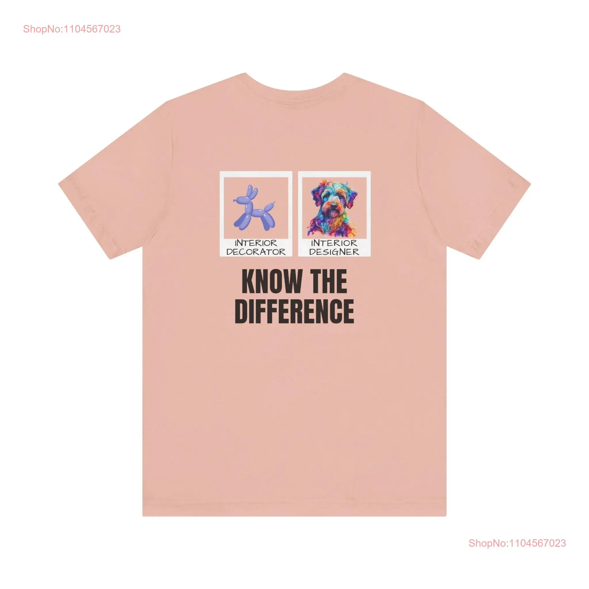 Interior Designer T Shirt Design long or short sleeves
Interior Designer T Shirt Design long or short sleeves