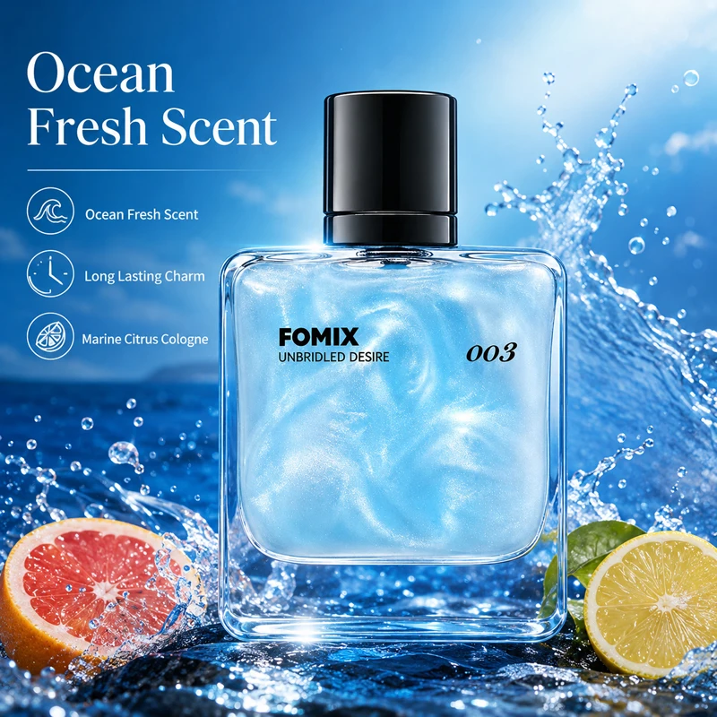 FOMIX 003 Blue Men’s Perfume Marine Citrus Cologne Long Lasting Fresh Ocean Aquatic Woody Scent Eau De Toilette Spray Grapefruit Lemon Cedar Ambergris Notes Daily Office Date Travel Party Portable Men’s Fragrance Gift for Him
FOMIX 003 Blue Men’s Perfume Marine Citrus Cologne Long Lasting Fresh Ocean Aquatic Woody Scent Eau De Toilette Spray Grapefruit Lemon Cedar Ambergris Notes Daily Office Date Travel Party Portable Men’s Fragrance Gift for Him