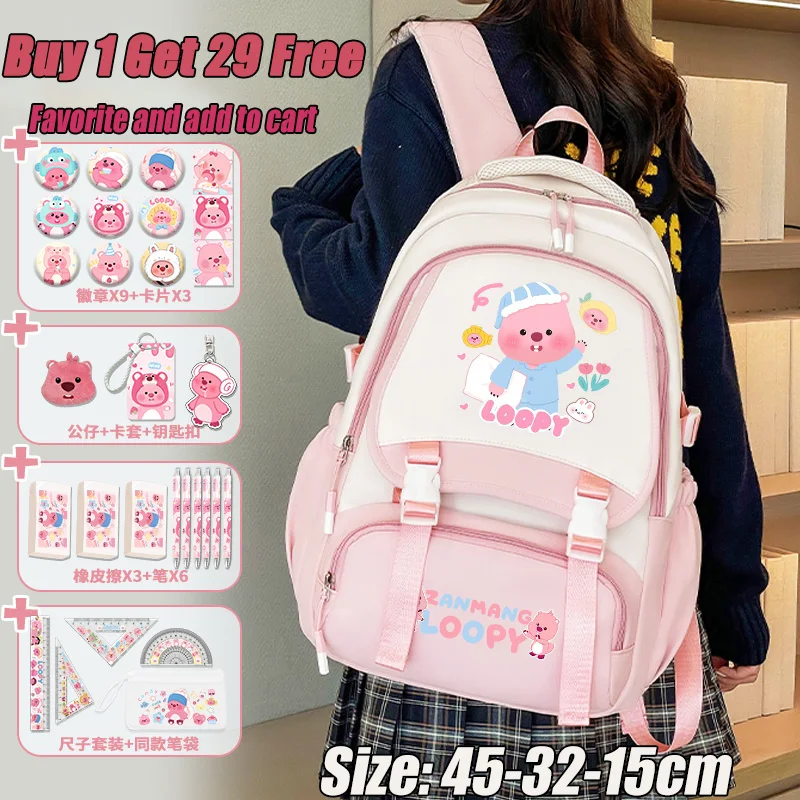 Beaver Backpack 2025 New Cartoon Cute Girls Backpack Teenager School Bag Luxury Large Capacity Back to School Backpack
Beaver Backpack 2025 New Cartoon Cute Girls Backpack Teenager School Bag Luxury Large Capacity Back to School Backpack