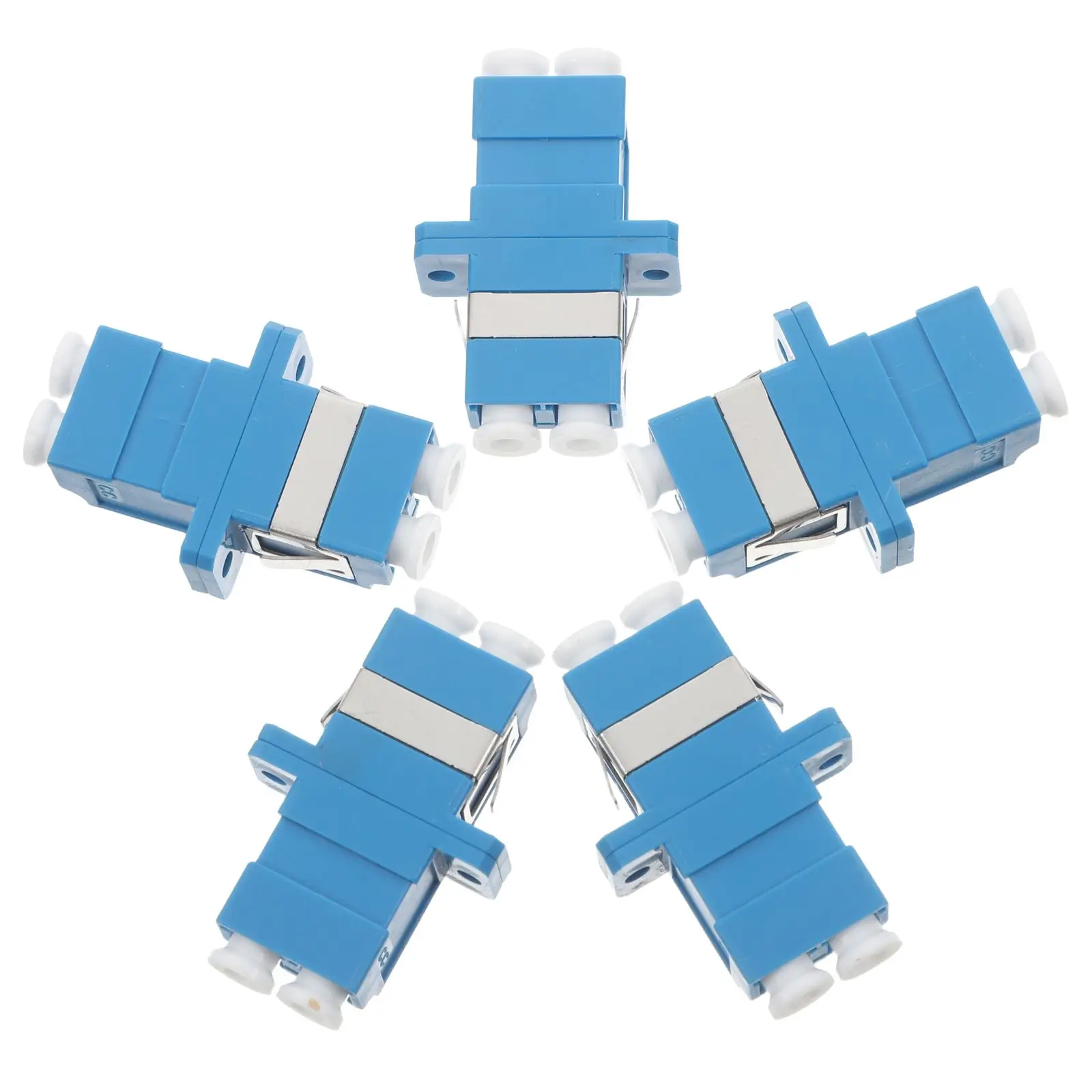 5pcs Fiber Optic Adapter LC-LC Coupler Duplex Connector Plastic Material Stable Connection Versatile Compatibility Easy
5pcs Fiber Optic Adapter LC-LC Coupler Duplex Connector Plastic Material Stable Connection Versatile Compatibility Easy