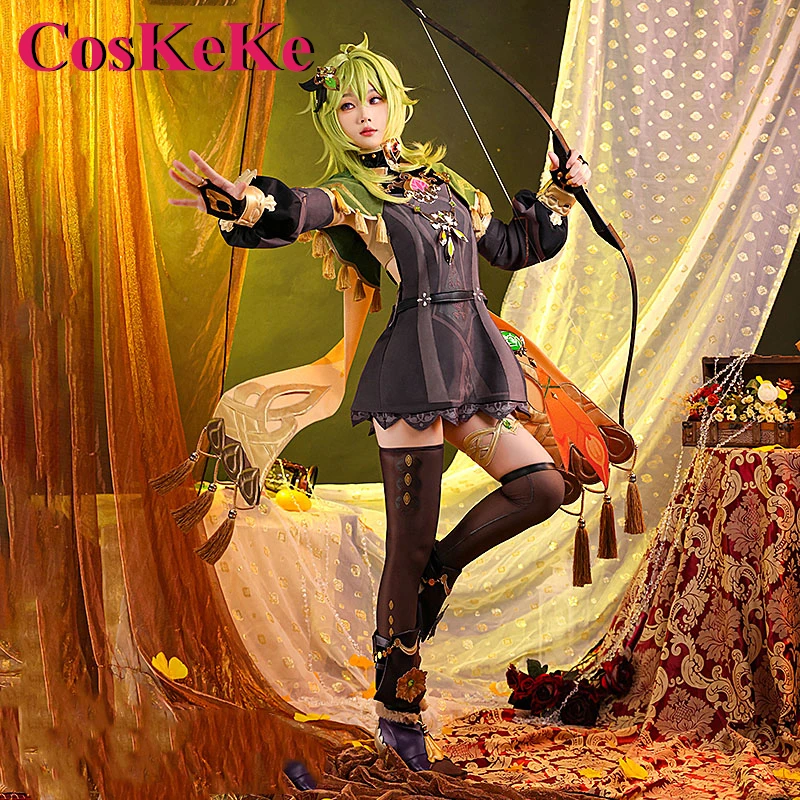 CosKeKe Collei косплей аниме игра Genshin Impact костюм прекрасная модная боевая форма женская одежда для вечеринки на Хэллоуин для ролевых игр
CosKeKe Collei косплей аниме игра Genshin Impact костюм прекрасная модная боевая форма женская одежда для вечеринки на Хэллоуин для ролевых игр
