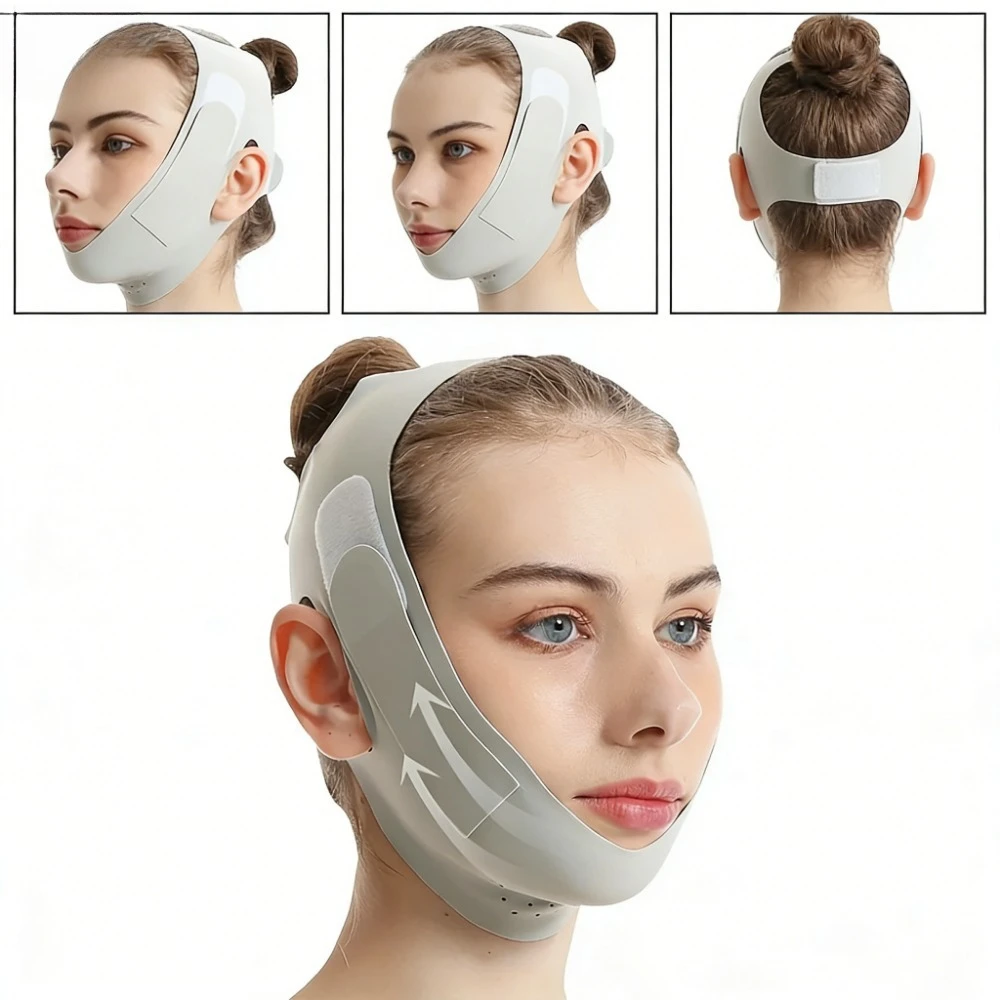 Graphene V-Shape Face Lift Band, Adjustable Double Chin Reducer, Breathable Reusable Facial Strap for Men & Women
Graphene V-Shape Face Lift Band, Adjustable Double Chin Reducer, Breathable Reusable Facial Strap for Men & Women