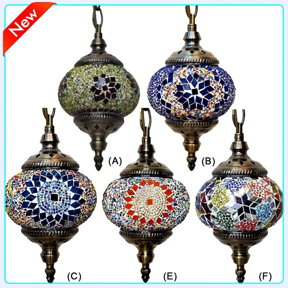 Romantic Turkish Retro Lighting Turkish Moroccan Mosaic Hanging Ceiling Lamp E27 Decorative Glass Globe Fixture Home Decoration
Romantic Turkish Retro Lighting Turkish Moroccan Mosaic Hanging Ceiling Lamp E27 Decorative Glass Globe Fixture Home Decoration