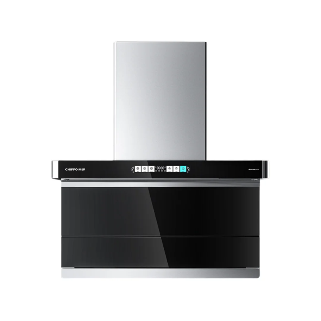 Smart Electric Range Hood From China LED Light Wall-Mounted Glass Material For Kitchen Exhaust Chimney For Home Hotels
Smart Electric Range Hood From China LED Light Wall-Mounted Glass Material For Kitchen Exhaust Chimney For Home Hotels