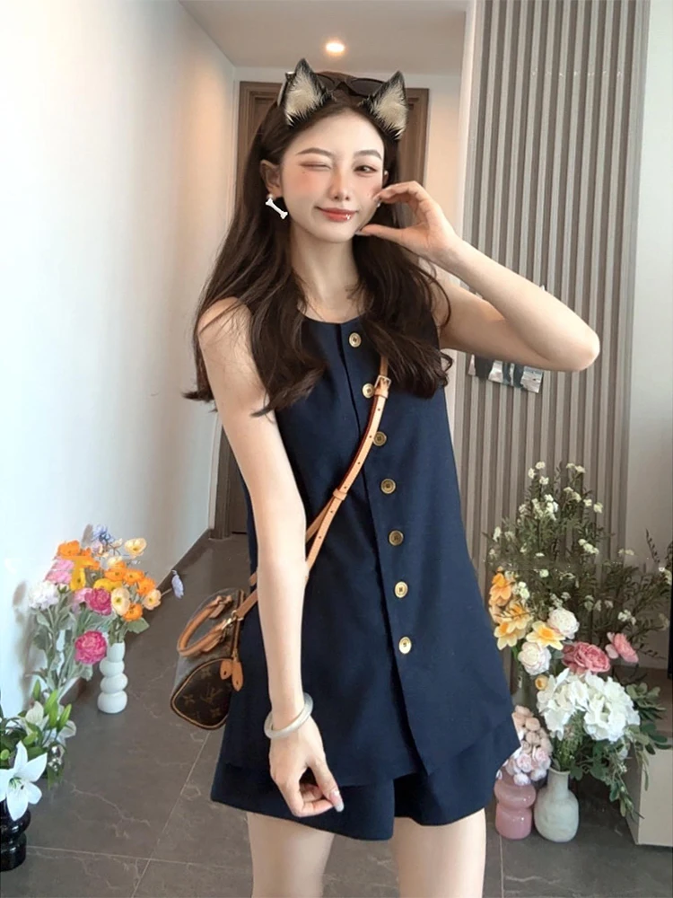 Summer Faion Versatile Casual Sweet Sexy Sle Commute Personali Top Women's ort Sve round Ne Button up irt
Summer Faion Versatile Casual Sweet Sexy Sle Commute Personali Top Women's ort Sve round Ne Button up irt