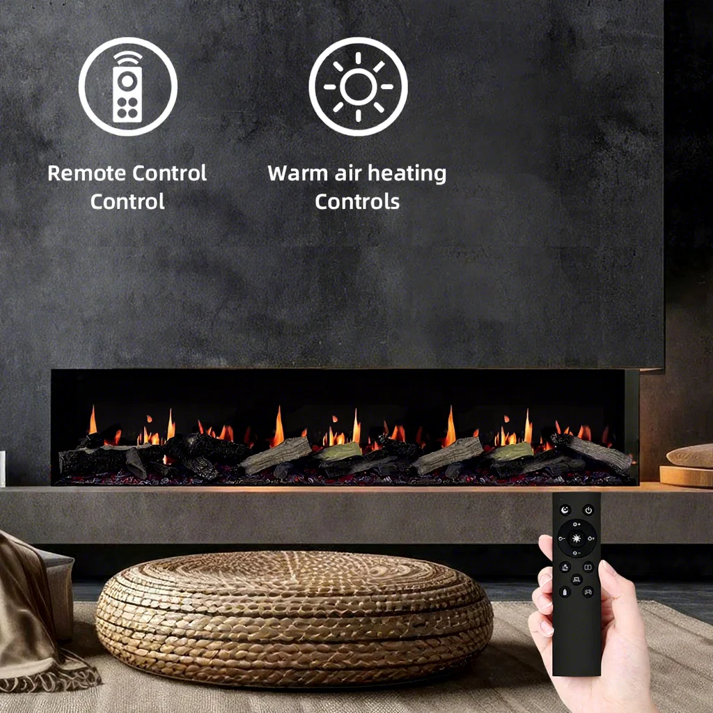 Custom Size Cruise Electronic Heating Insert 1.25m LCD Holographic Fireplace Burning Wood Sound Picture Electric for Household
Custom Size Cruise Electronic Heating Insert 1.25m LCD Holographic Fireplace Burning Wood Sound Picture Electric for Household