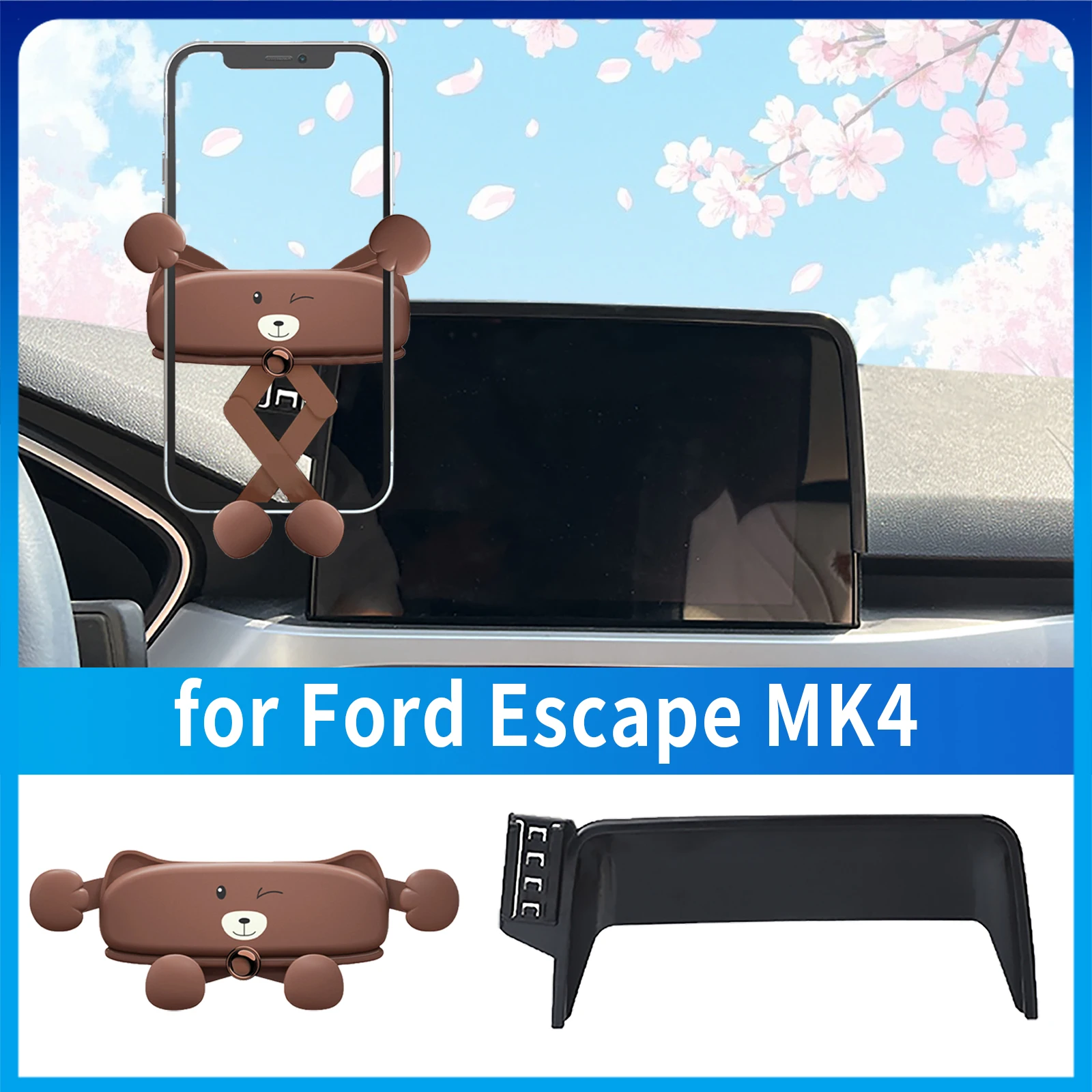 for Ford Escape MK4 IV 2020~2022 (8in) GPS Bracket Navigation Stand Auto Accessories cartoon Cute style
for Ford Escape MK4 IV 2020~2022 (8in) GPS Bracket Navigation Stand Auto Accessories cartoon Cute style