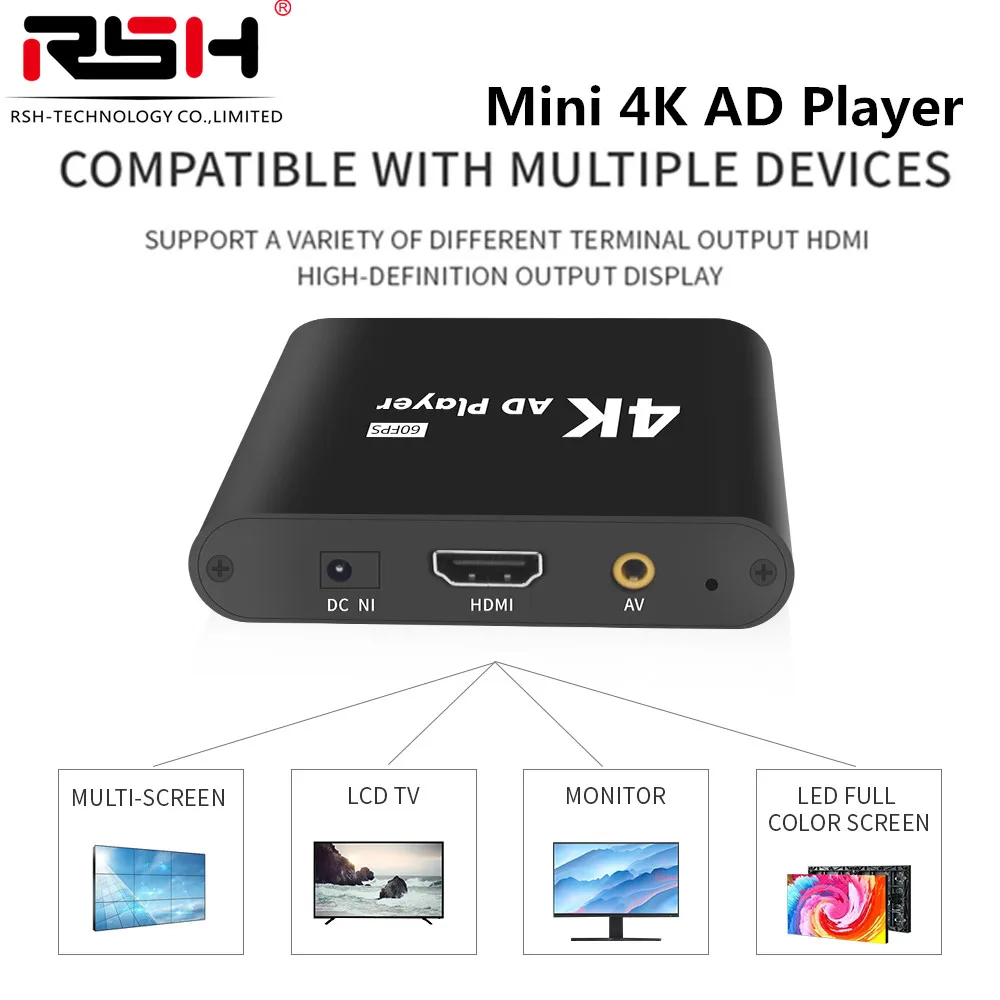 4K HD Mini Media Player Restaurant Fast Food Advertising Screen Digital Signage Media Player Box
4K HD Mini Media Player Restaurant Fast Food Advertising Screen Digital Signage Media Player Box