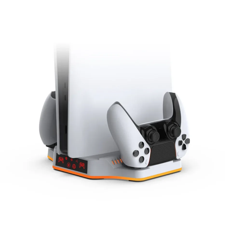 TP5-3583B for PS5pro/PS5Slim host cooling base with RGB ambient light fan P5 elite handle Stand charger Charging Dock
TP5-3583B for PS5pro/PS5Slim host cooling base with RGB ambient light fan P5 elite handle Stand charger Charging Dock