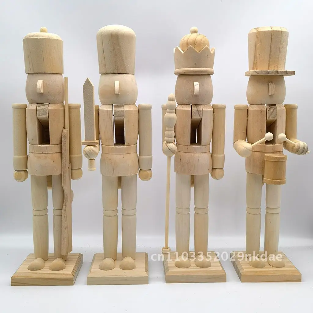 38cm White Embryo Nutcracker Nutcracker Nutcracker Christmas Ornaments Puppet Nutcracker Soldier Single Pack
38cm White Embryo Nutcracker Nutcracker Nutcracker Christmas Ornaments Puppet Nutcracker Soldier Single Pack