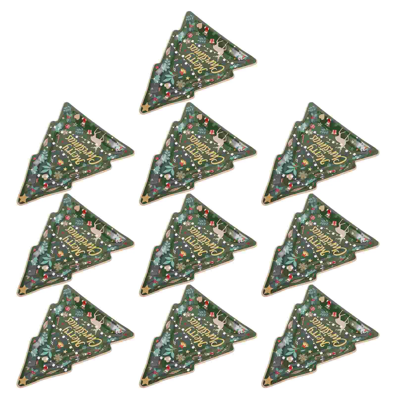 10 Pcs Christmas Decoration Gingerbread Plates Decorative Paper Kids for Party Child
10 Pcs Christmas Decoration Gingerbread Plates Decorative Paper Kids for Party Child