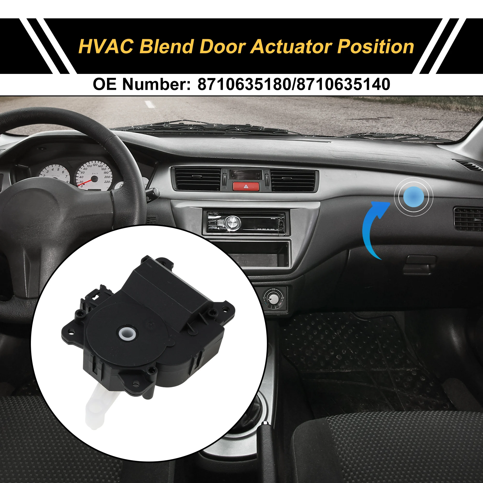 Привод двери смеси обогревателя UXCELL HVAC для Toyota 4Runner 2003-2009, номер 8710635180
Привод двери смеси обогревателя UXCELL HVAC для Toyota 4Runner 2003-2009, номер 8710635180