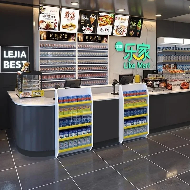 Custom. Meiyijia Supermarket Cashier Counter Small Bar Counter Pharmacy Simple Modern Convenience Store Tobacco and Alcohol Corn
Custom. Meiyijia Supermarket Cashier Counter Small Bar Counter Pharmacy Simple Modern Convenience Store Tobacco and Alcohol Corn