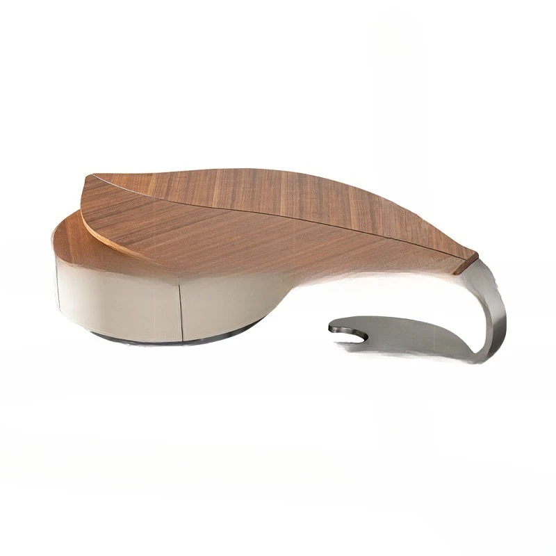Rock slab round, coffee table living room home light luxury, modern simple high-end art
Rock slab round, coffee table living room home light luxury, modern simple high-end art